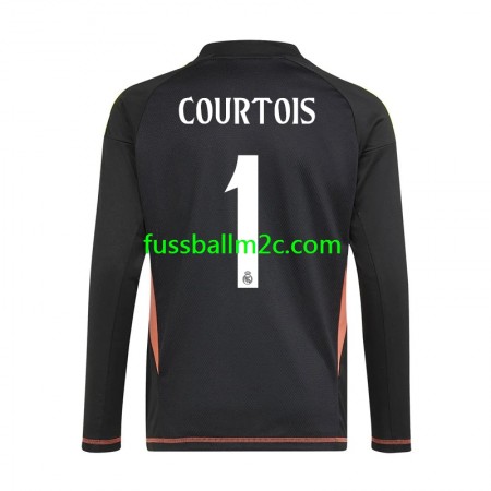 Fußballtrikots Real Madrid Thibaut Courtois 1 Torwart Auswärts Trikotsatz 2024-2025 Fußballtrikots Real Madrid Thibaut Courtois 1 Torwart Auswärts Trikotsatz 2024-2025